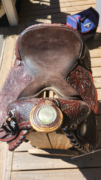 15" Billy Royal Western Equitation Show Saddle
