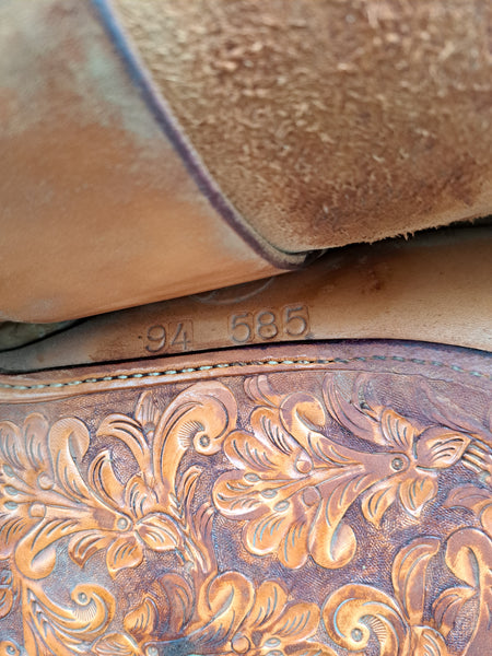 15" Billy Cook Longhorn Western Equitation Show Saddle