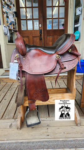17-18" Big Horn Walking Horse Western Trail Saddle