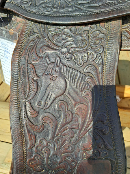 15" Western Equitation Saddle