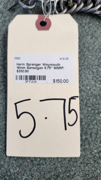 5.75" Herm Sprenger Weymouth