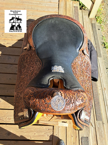 17" Wenger Custom Western Equitation Show Saddle