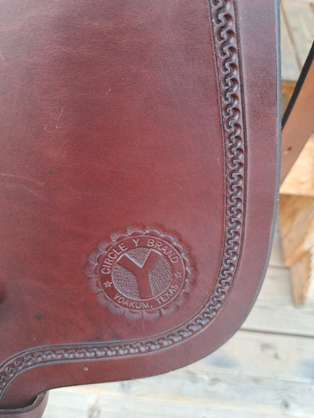 17" Circle Y Draft Horse Western Saddle