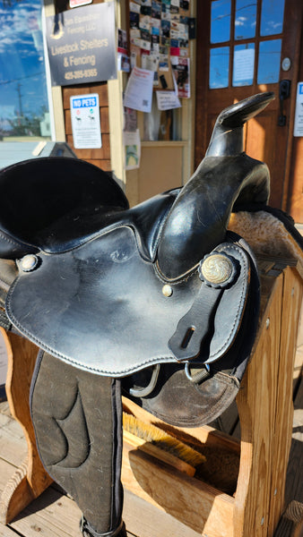 15.5" Big Horn Synthetic Arabian Cordura Saddle