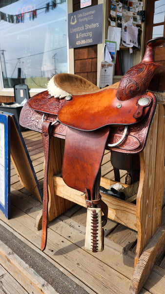 16" Billy Cook Roper Western Saddle