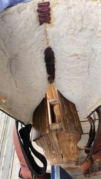 16" Hereford Tex Tan Western Pleasure Trail Saddle