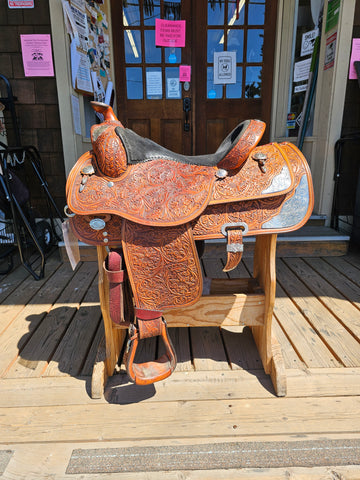 17" Richard Shrake Resistance Free by Circle Y Western Equitation Saddle
