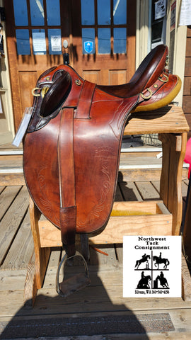 15" Syd Hill Bushmaster Australian Stock Saddle