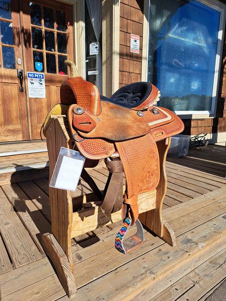 13" Cody Pro Barrel Racing Saddle