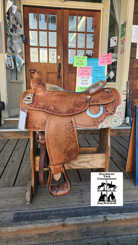 16" Dale Chavez Western Equitation Show Saddle