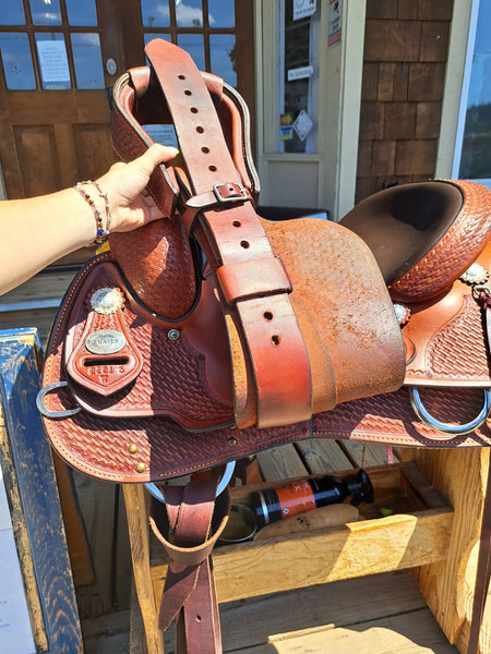 15.5" Crates Classic Reining Saddle