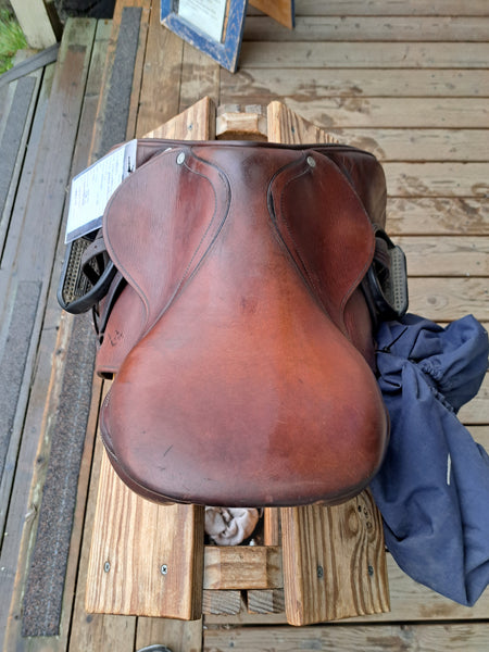 15.5" Antares Close Contact Jump Saddle
