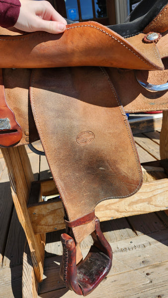 16" Reinsman Roughout Training Saddle