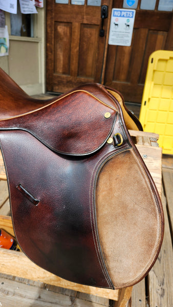 16.5" Collegiate Art All Purpose English Saddle