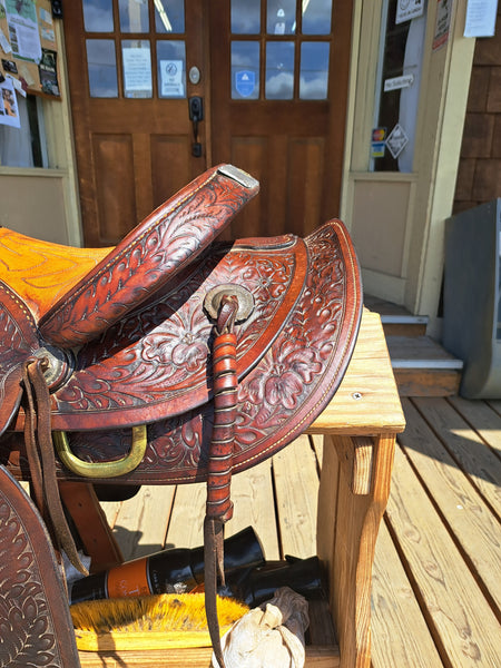 14" Vintage Hercules Olsen Western Saddle