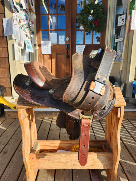 15" Simco Barrel Saddle