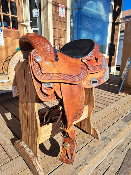 17" Big Horn Reining Saddle