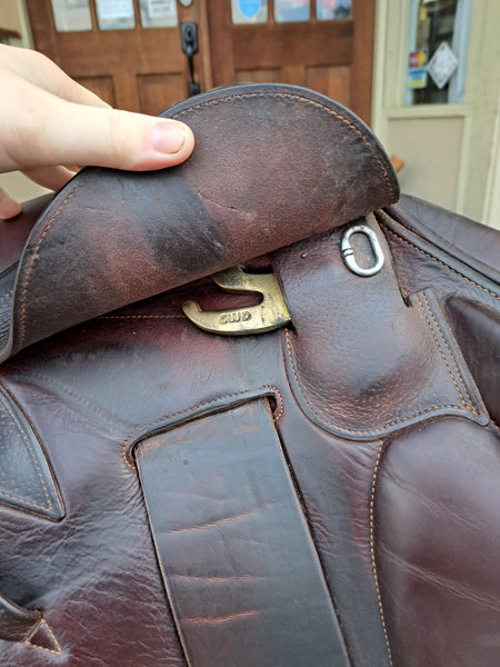 17.5" CWD SE12 Cross Country Jump Saddle