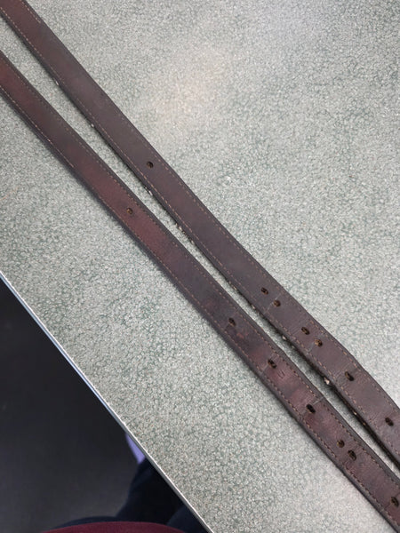 54" stirrup leathers