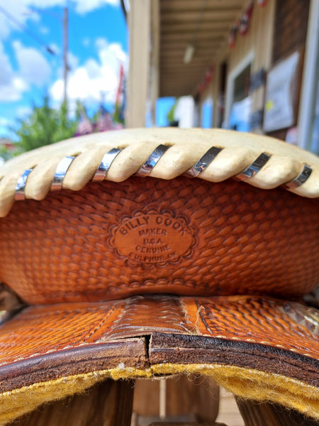 15" Billy Cook Barrel Saddle