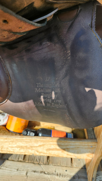 17.5" Thoroughbred All Purpose English Saddle