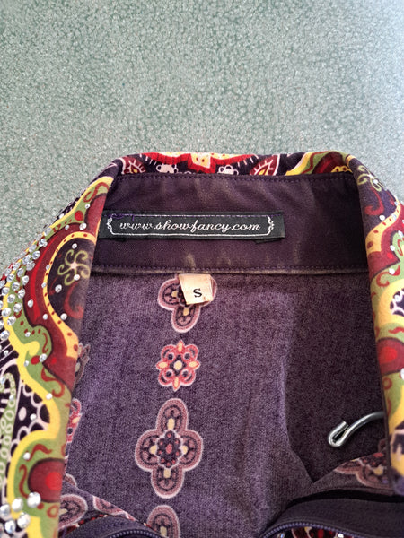 Small Show Fancy Western Show Shirt