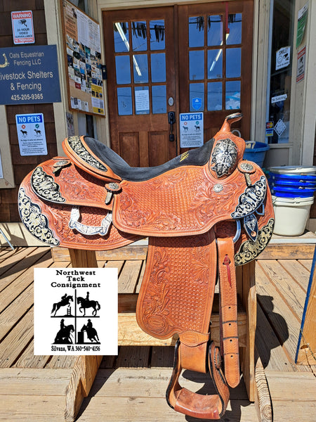 17" Showman Western Equitation Show Saddle