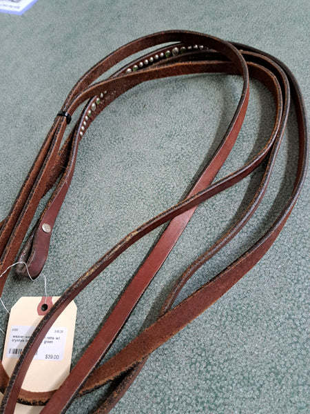 Weaver Crystal Split Reins