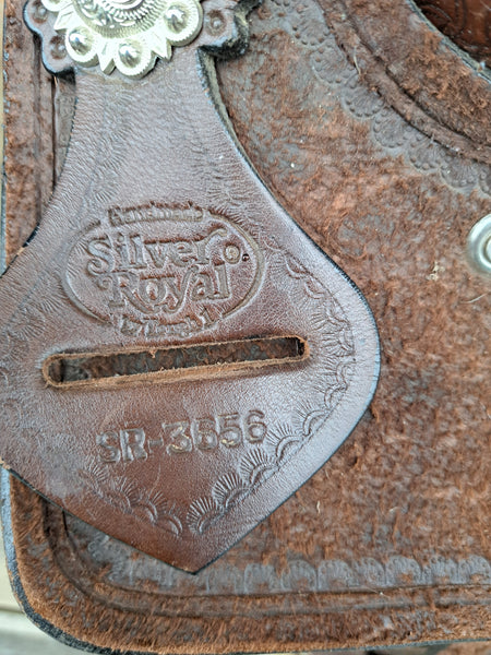 16" Silver Royal Jackpot All Around Roping Saddle