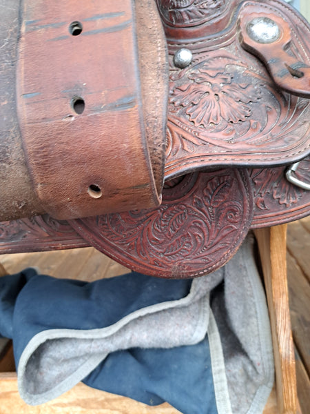 15" Billy Cook Western Equitation Show Saddle