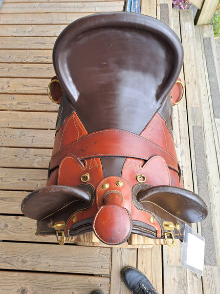 17" Snowy River Australian Stock Saddle