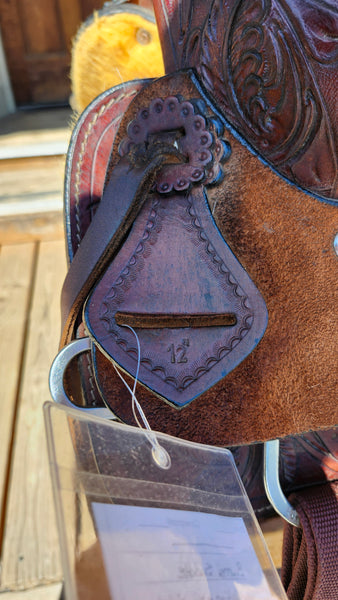 12" Youth Barrel Saddle