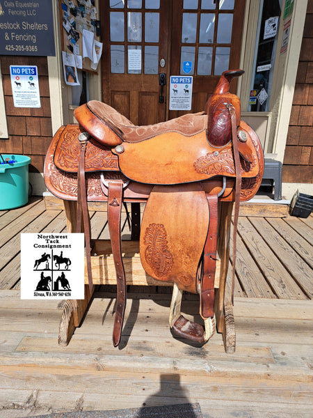 16" Hereford Tex Tan Western Saddle