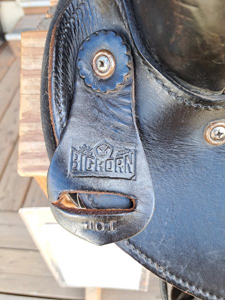 15" Big Horn Synthetic Western Saddle