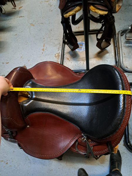19" Dixieland Western Gaited Saddle