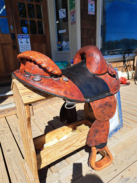 15.5" Bob Marshall Treeless Endurance Saddle