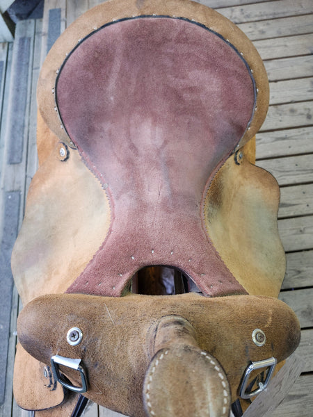 16" Schneiders Roughout Work and Trail II Saddle