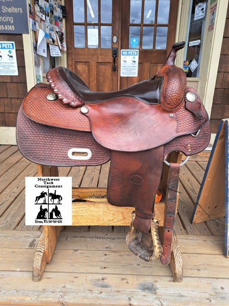 15.5" Billy Cook Reining Saddle