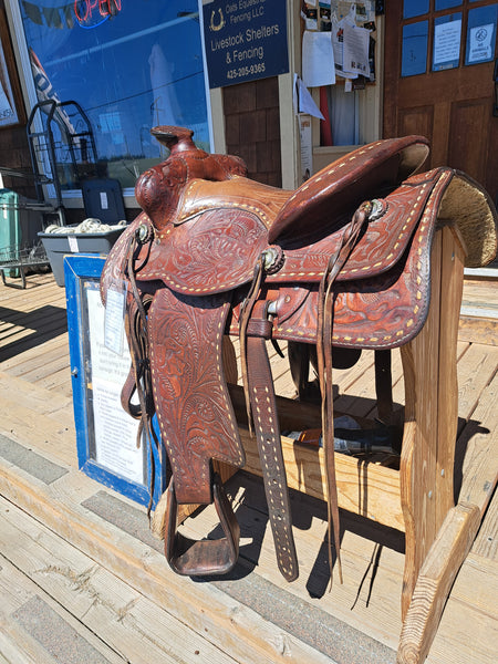 15" Western Ranch Saddle