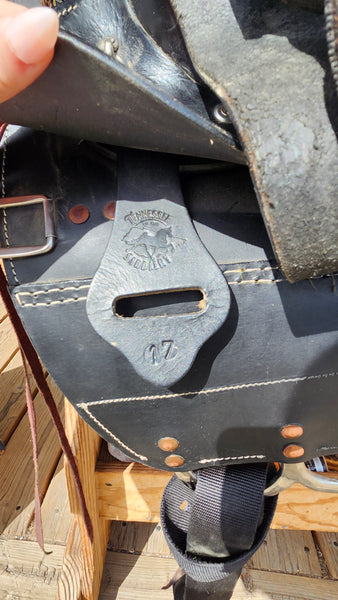 17" Tennessee Saddlery Johnny Cash Gaited Western Trail Saddle