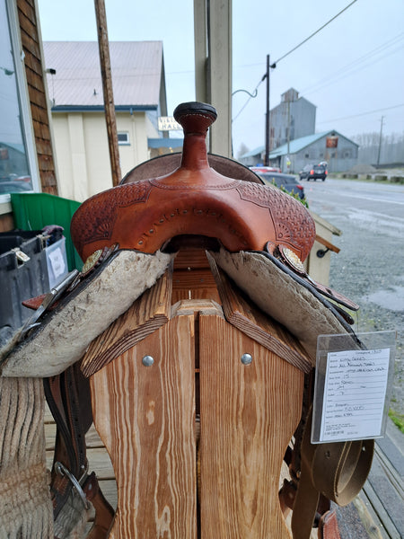 ON TRIAL 15" King Series All Around Western Trail Saddle