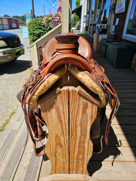 16" John Willemsma Custom Wade Ranch Roper Saddle