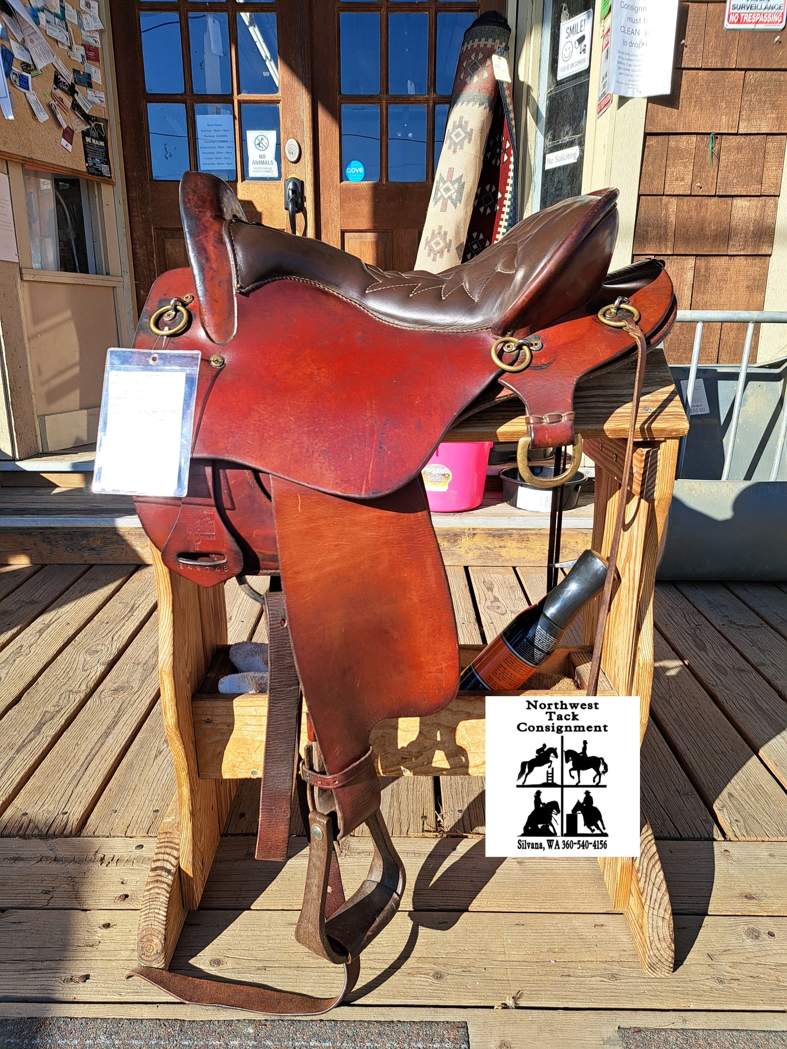 16" Tucker Endurance Saddle