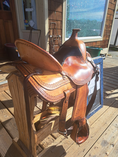 16" Circle Y Flex-Lite Durango Mule Trail Saddle