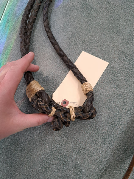 Braided Romal Reins