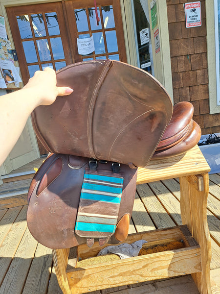 18" Voltaire Palm Beach Jumping Saddle