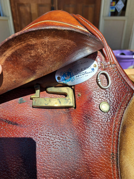 17" Stubben Close Contact Saddle