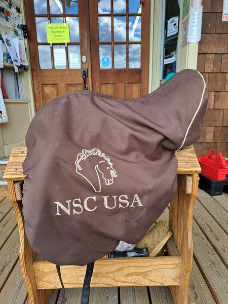 17" NSC Rhomeo Monoflap Dressage Saddle