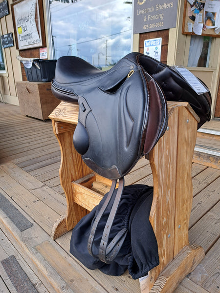 18" Peter Horobin StrideFree Melbourne Monoflap Jump Saddle