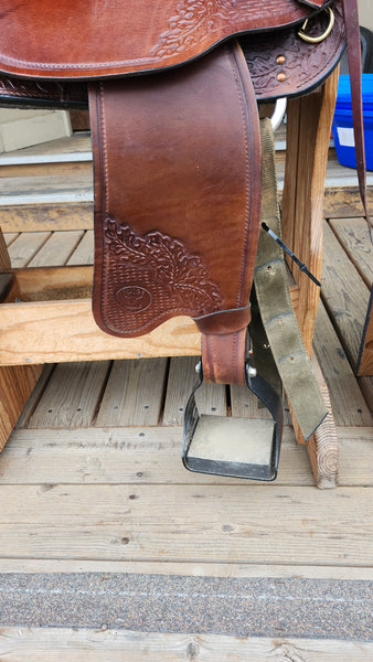 17-18" Big Horn Walking Horse Western Trail Saddle